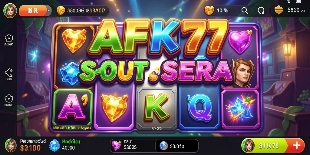 Gameplay Slot AFK77 dengan grafis yang menawan dan fitur menarik.
