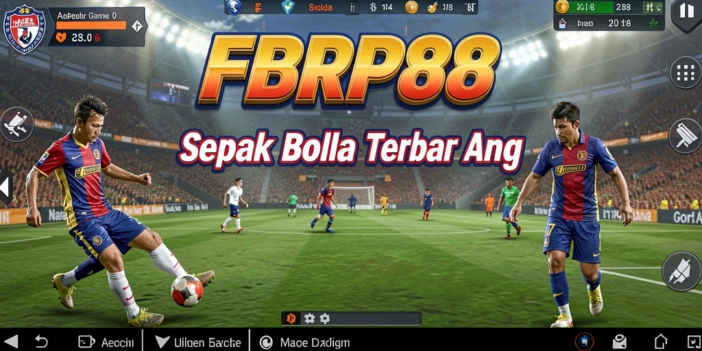 Screenshot gameplay FBRP88 yang menampilkan aksi di lapangan.