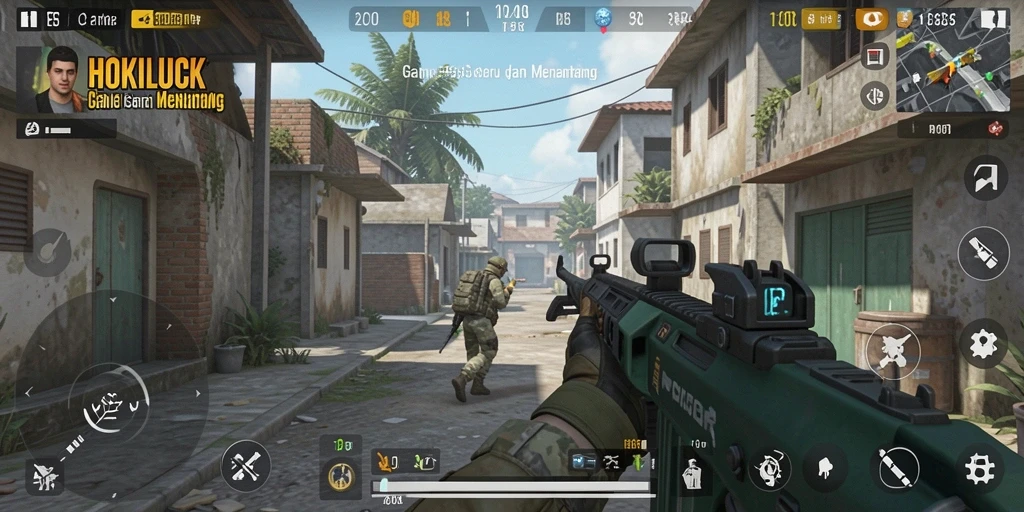 Tampilan gameplay HOKILUCK yang memukau dan penuh aksi.