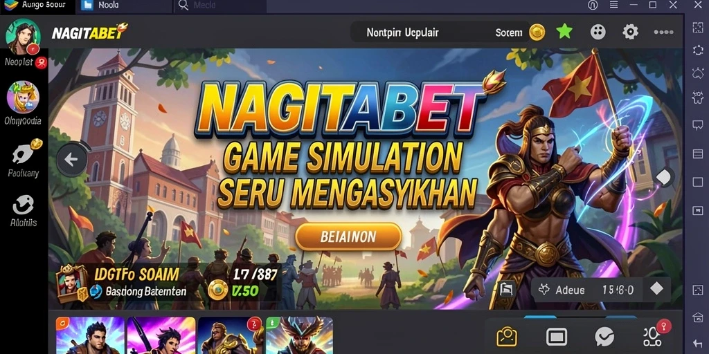 Tampilan gameplay NAGITABET yang menarik dan mengasyikkan.