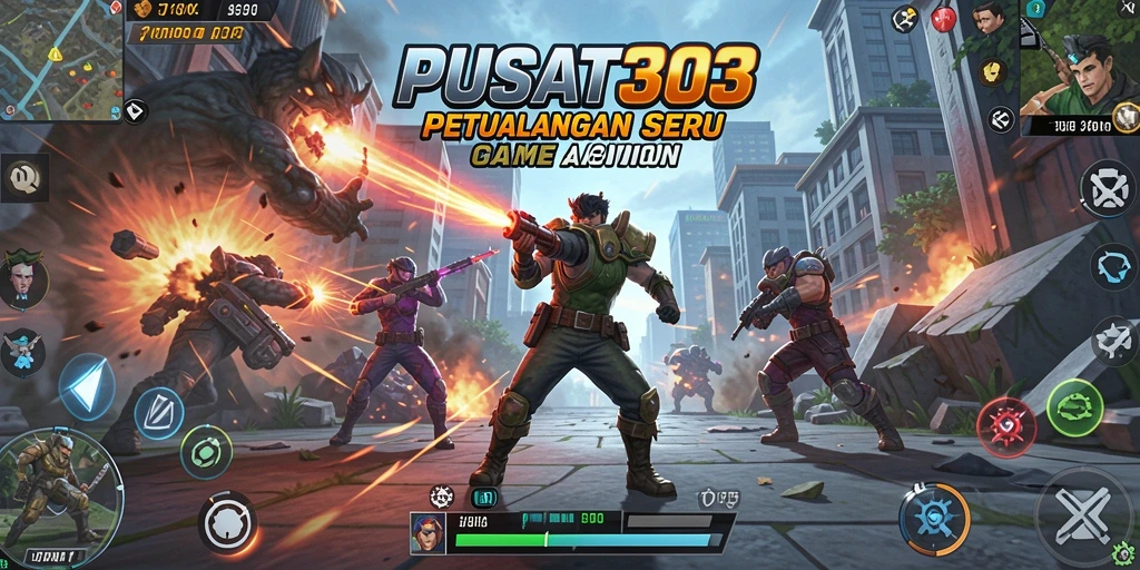 Screenshot gameplay PUSAT303 yang menunjukkan aksi seru.