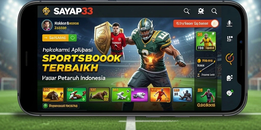 Tampilan gameplay SAYAP33 saat melakukan taruhan olahraga langsung.