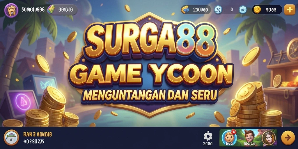 Tampilan menarik dari gameplay Tycoon dalam SURGA88.