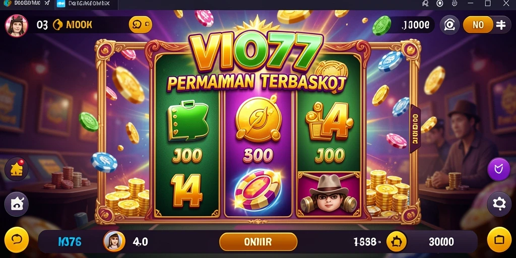 Tampilan menarik permainan Slot VIO77 dengan gameplay yang seru.